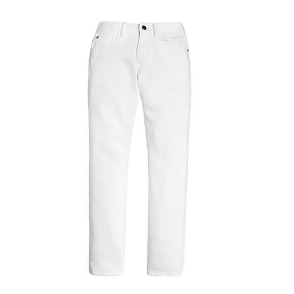 DL 1961 Jeans Big Boys Size 18 White Brady Slim‎ - Picture 1 of 10